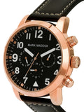 MARK MADDOX Chronograph Aviator Watch
