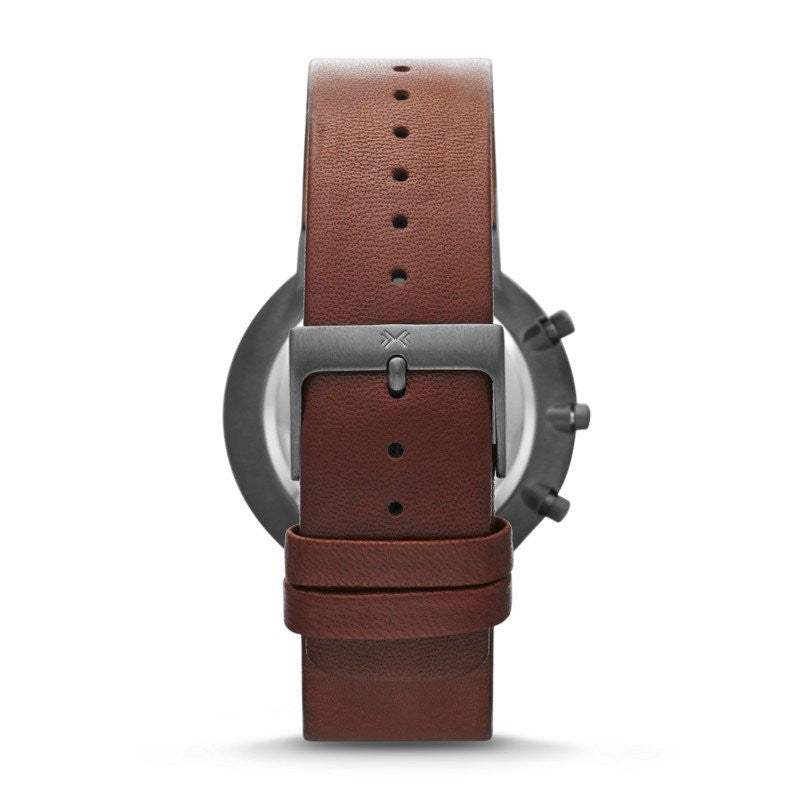 Ancher leather chronograph Watch